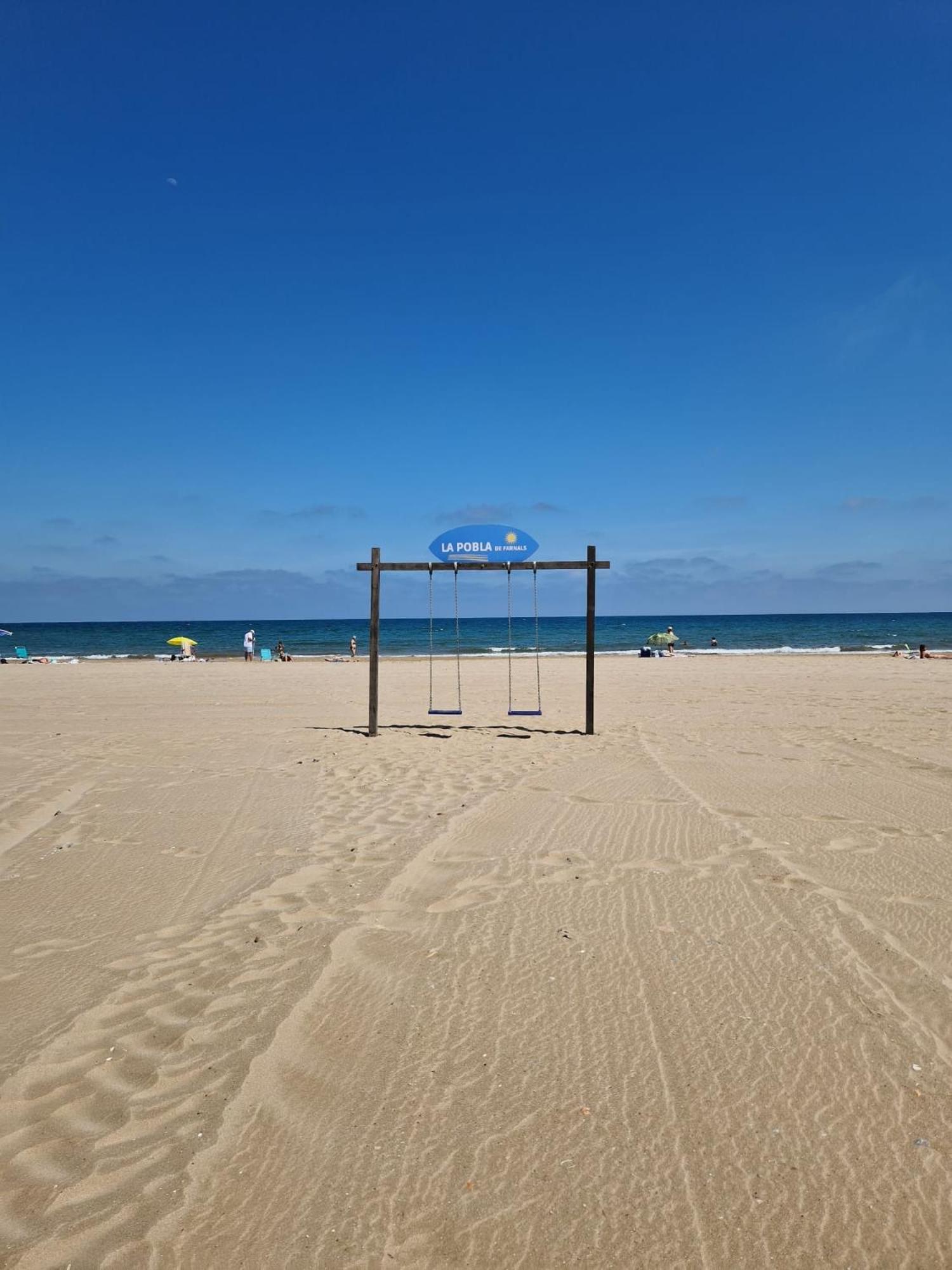 Apartamento Barbacoa, Piscina Y Playa Пуебла де Фарналс Екстериор снимка