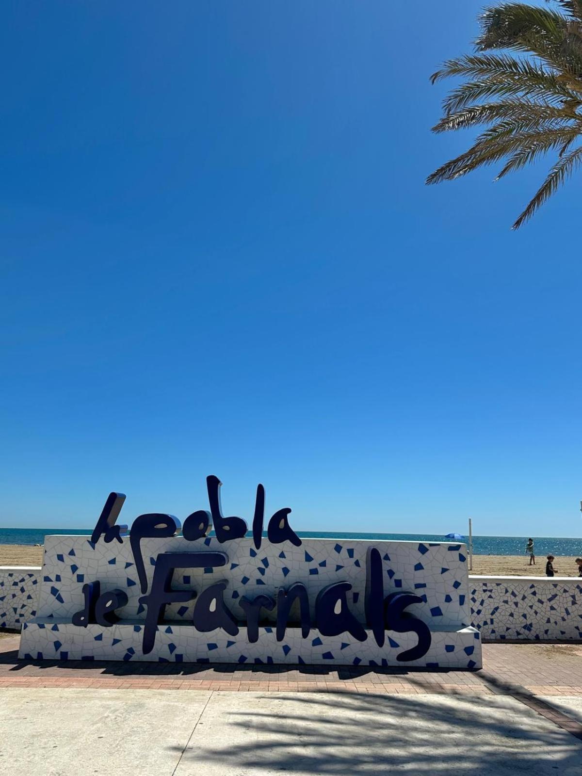 Apartamento Barbacoa, Piscina Y Playa Пуебла де Фарналс Екстериор снимка